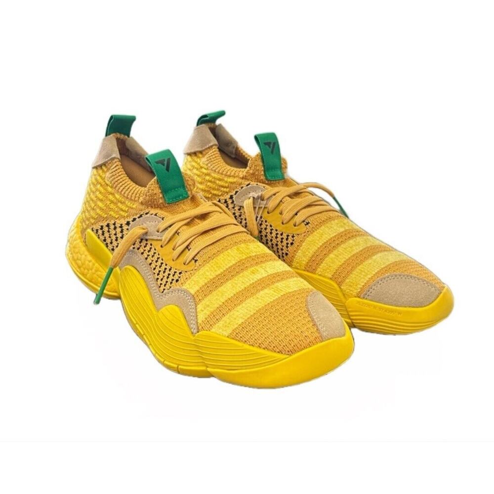 Adidas Trae Young 2 Hazy Yellow Basketball Shoes Low Top‎ Men's Size 8 IG4793